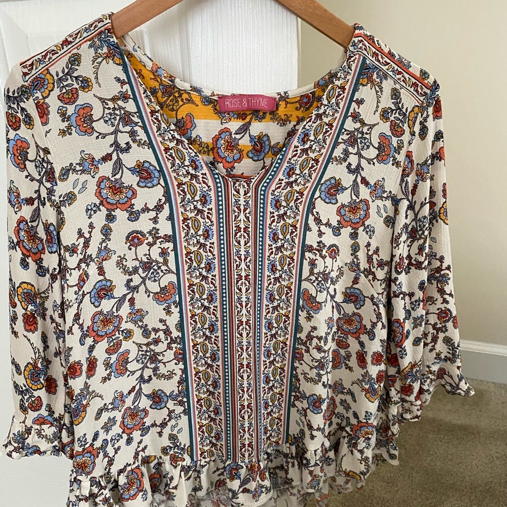 Multi color blouse